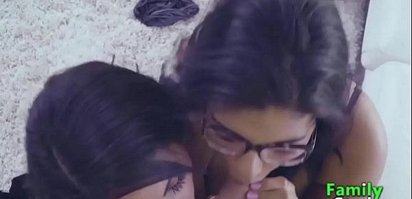  Slutty Latin Sisters Eating White Cock Full Vids FamilyStroke.net